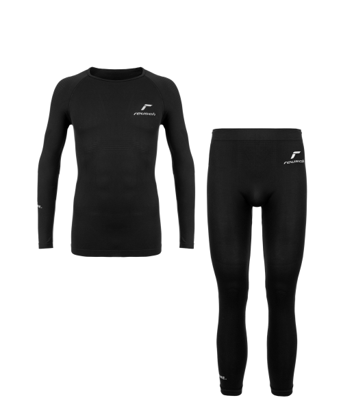 Reusch Underwear Set WARM 5140409 7700 black front